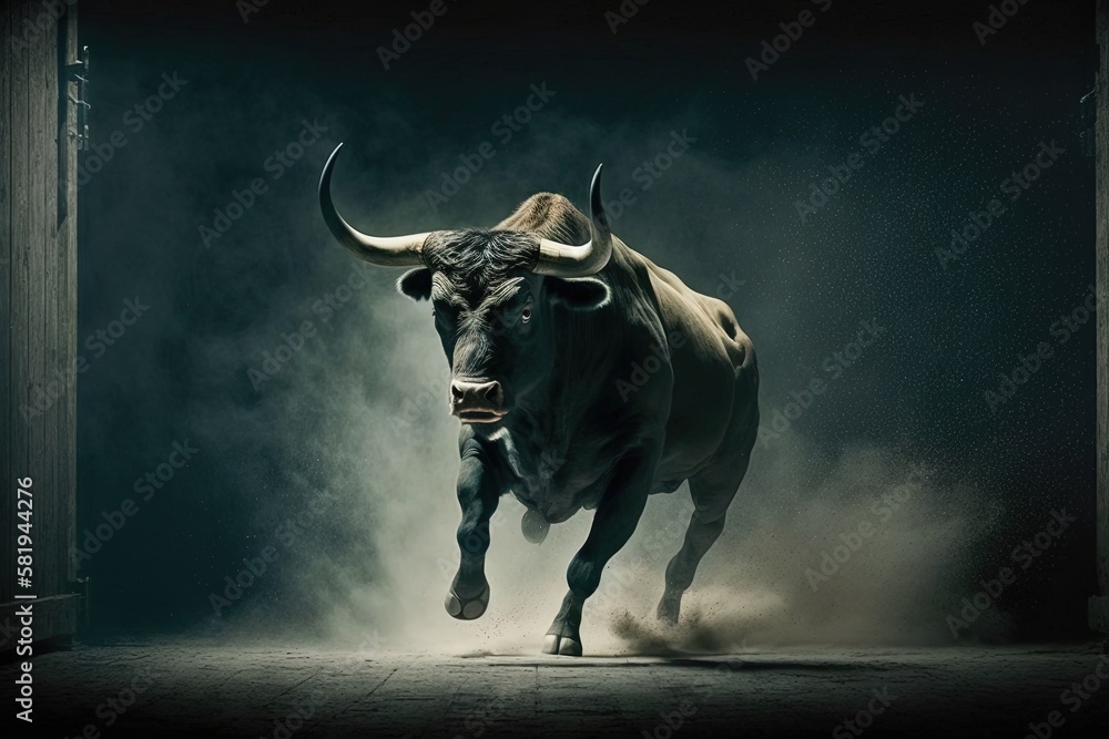 Poster fear and recklessness in the run of the bull generative ai