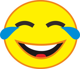 Emoji emoticon laugh lol png sticker symbol