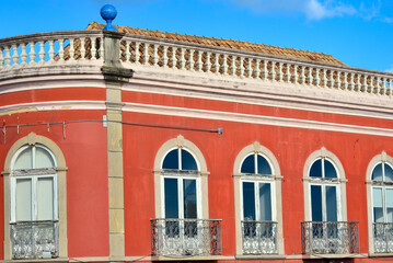 Denkmalgeschützte Achitektur in Tavira, Portugal