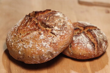 Pain maison. Pain complet tradition. France