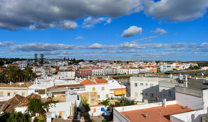 Fototapeta na wymiar Altstadt von Tavira, Algarve (Portugal)