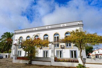 Obraz premium Rathausgebäude von Castro Verde, Alentejo, Algarve (Portugal) 