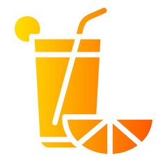 orange juice icon 