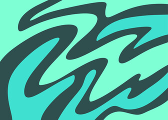 Abstract background with colorful wavy lines pattern