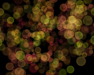 abstract background of colorful lights