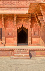 Entrance at Panch Mahal historical place in Uttar Pradesh India