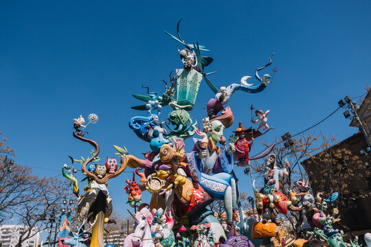 Fallas Valencia 2023. Na Jordana