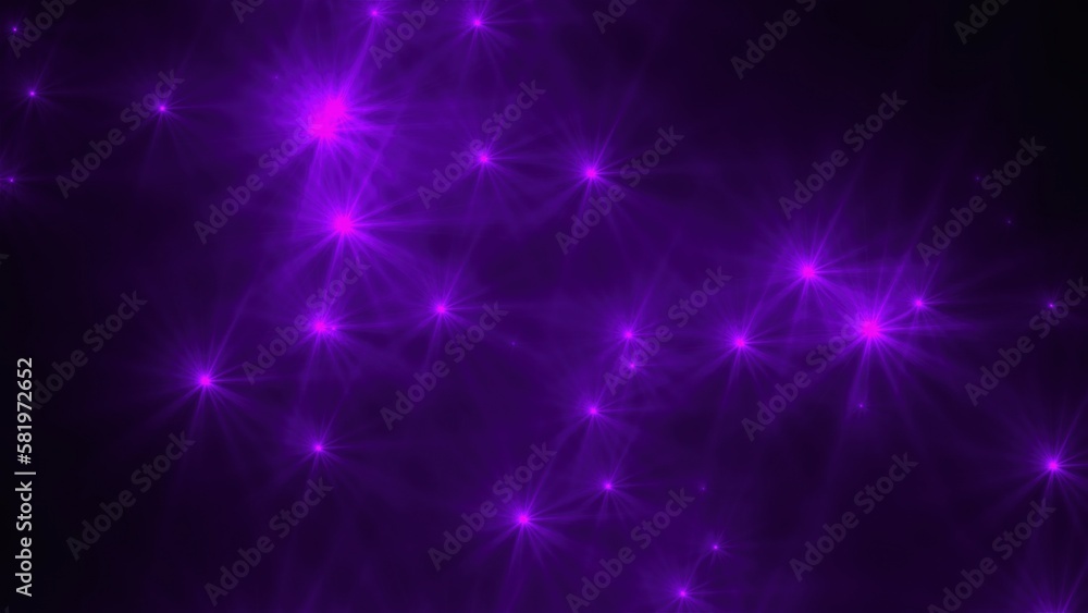 Aufkleber random flash lights. computer generated 3d render