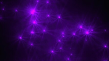 Fototapeta premium Random flash lights. Computer generated 3d render