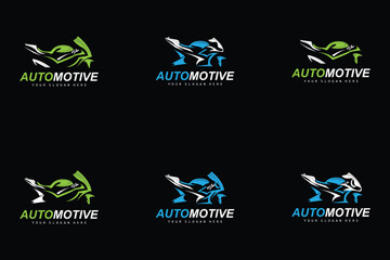 Motorcycle Logo, MotoSport Vehicle Vector, Design For, Automotive, Motorcycle Costume Workshop, Motorcycle Repair, Product Brand, Motogp