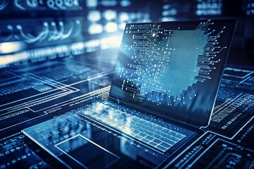 Tecnologia da Inform&aacute;tica avan&ccedil;ada criado por IA