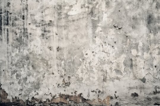 layer of rough roughness. vintage movie noise worn out paper filter. image editing layer Background of white abstract grunge empty space with gray stains objects. Generative AI