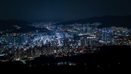 Fototapeta premium 황령산 야경