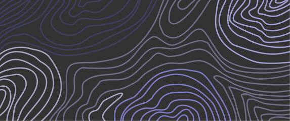 Abstract seamless contour wave vector illustration in desktop resolution, colorful wave lines illustration. Perfect for background, retro, wallpaper, typography, graphical resources, business.