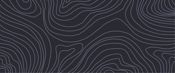 Abstract seamless contour wave vector illustration in desktop resolution, wave lines illustration. Perfect for background, wallpaper, typography, graphical resources, business.