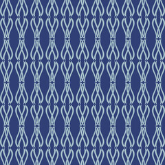 set of patterns in blue