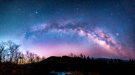 2月の天の川アーチ