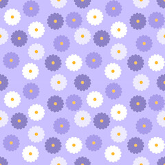 seamless pattern with flowers
