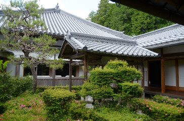 大池寺　中庭　滋賀県甲賀市水口町