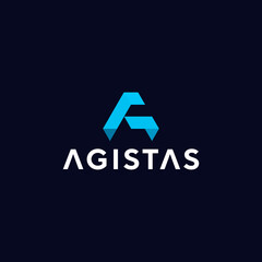 Letter A Simple Monogram Logo