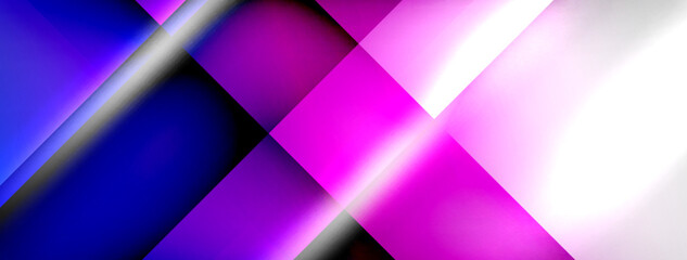 Abstract lines geometric techno background layout