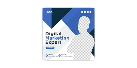 Creative Social Media Banner Post Design Template. Digital Marketing Corporate Business web ads banner