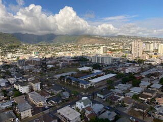 Obraz premium Honolulu City View