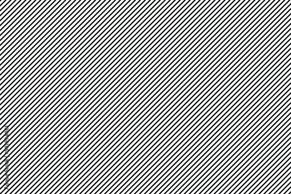 Poster abstract black diagonal stripe straight lines pattern design.