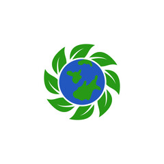 earth and leaves suitable for world day