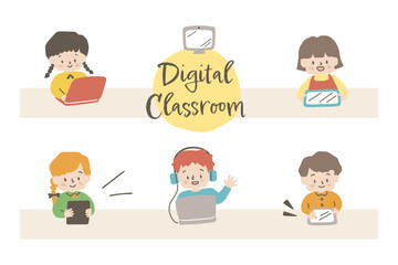 デジタル授業をする子どもたち01