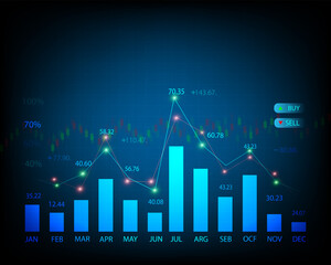 stock market money transfer currency symbol