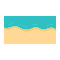 Obraz premium summer beach, sea island