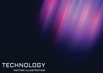 Abstract futuristic light effect background. vector illustration.