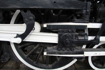 steam locomotive wheels