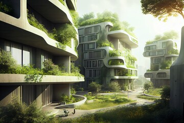 The city of the future is a green city, Generative AI