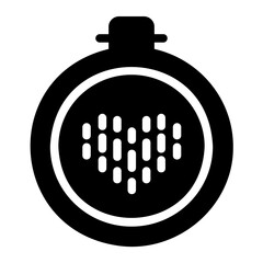 embroidery glyph icon