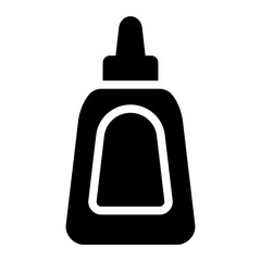 glue glyph icon