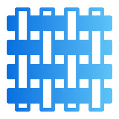weaving gradient icon