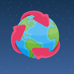 Earth Day postcard on April 22