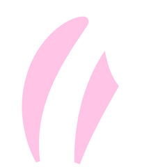 Rabbit ears. Easter bunny ears.