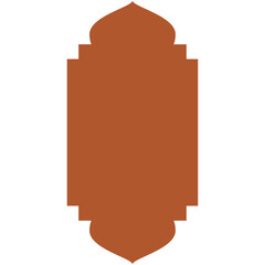 Islamic and ramadan kareem windows in oriental style