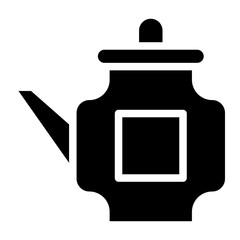 Obraz premium green tea glyph 