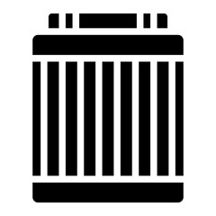 car parts glyph 