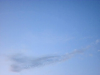 Dramatic clouds in the sky.