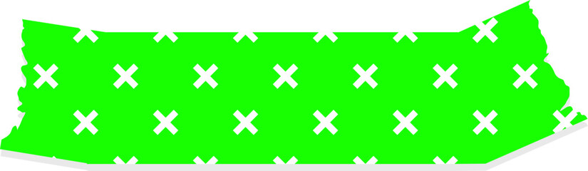 Obraz premium Masking tape illustration