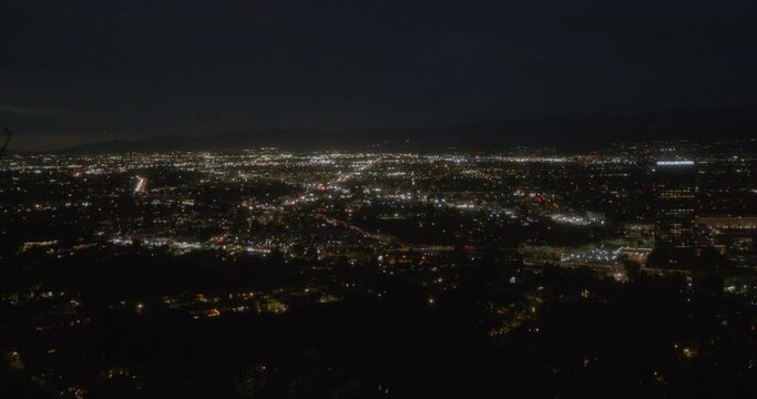 San Fernando Valley at night