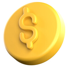 business coin
3d illustration