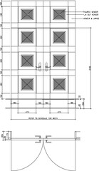 Vector illustration sketch of elegant classic old door for luxury home with caption