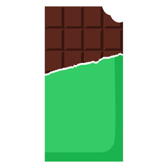 Chocolate Flat Illustration