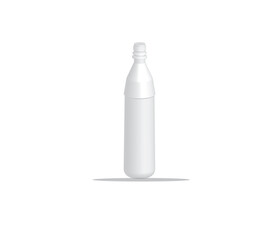 white plastic bottle